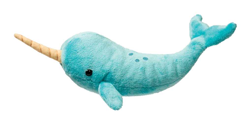 Douglas Spike Narwhal Turquoise Small 12"
