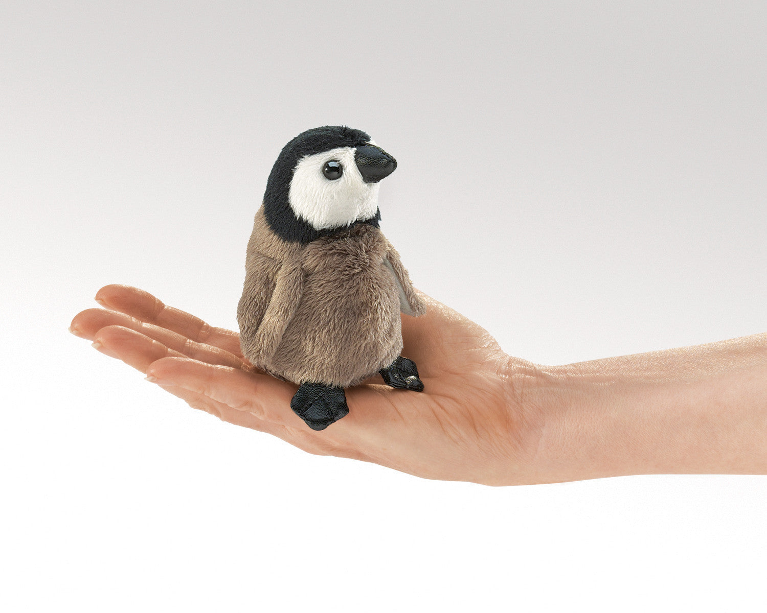 Folkmanis® Finger Puppet: Mini Baby Emperor Penguin